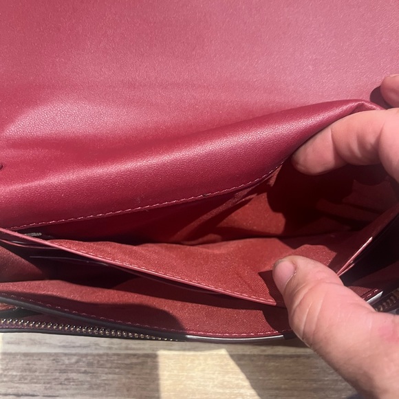 NEW Coach Anna Foldover Clutch Crossbody - Picture 13 of 15